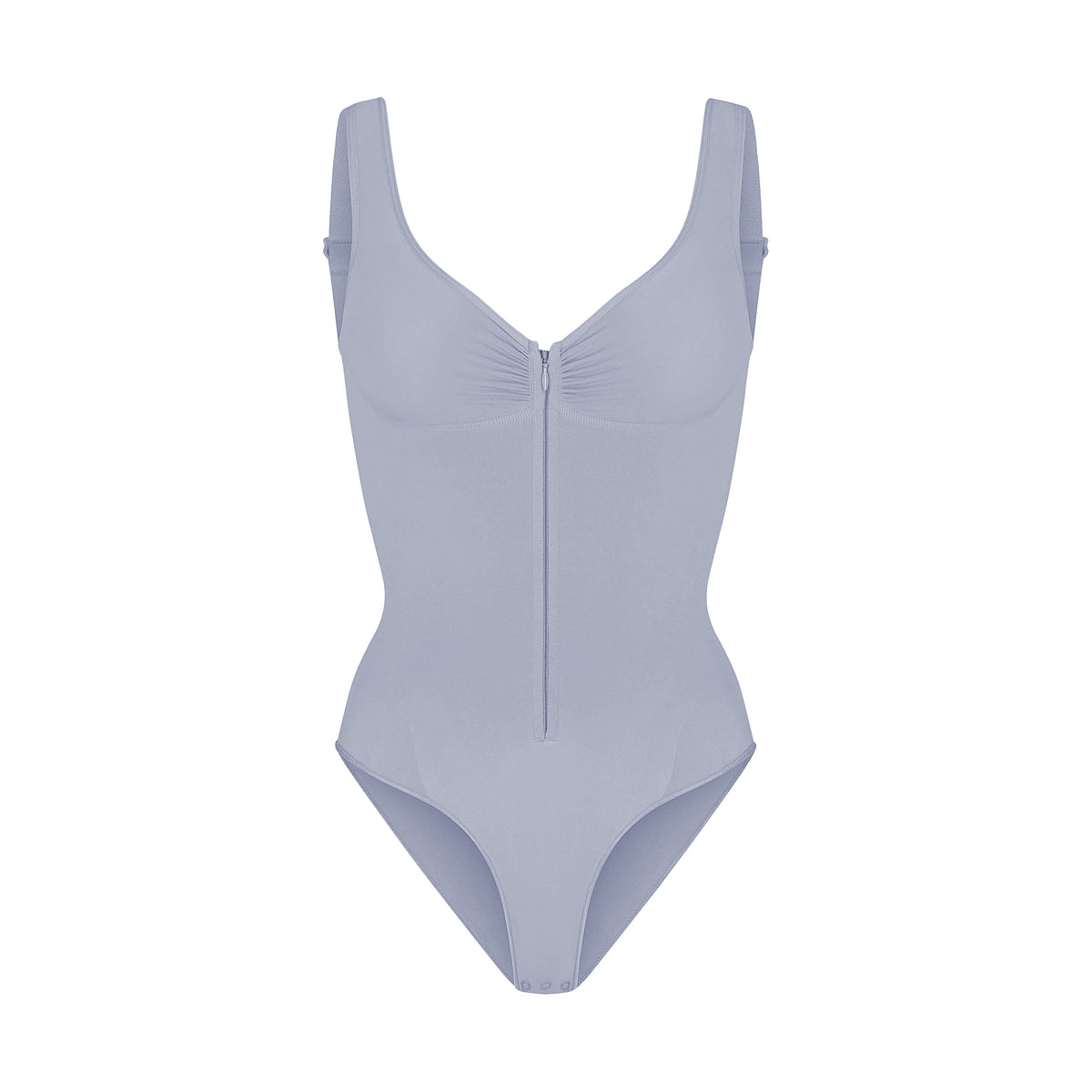 Zipper Front Backless Bodysuit | Tummy Control & Butt Lifting Shapewear