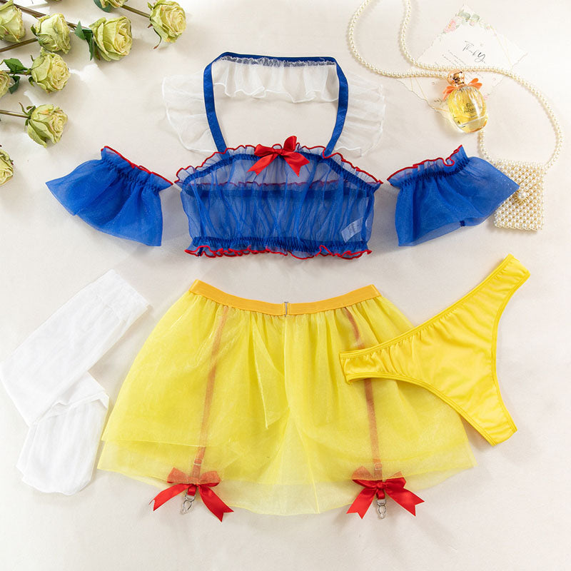 Roleplay costume dress in bow