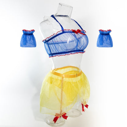 Bow cosplay costume dress design details
