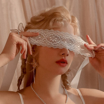 Cosplay lingerie with lace details