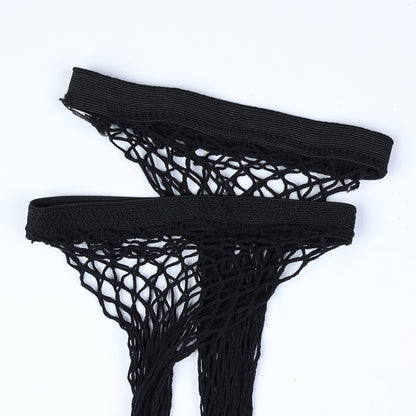 Schoolgirl lingerie set featuring lace