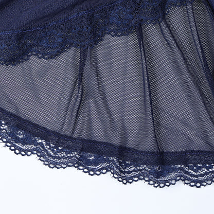 Babydoll lingerie with lace details
