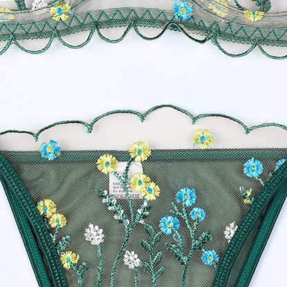 Underwire detailed lingerie set design details