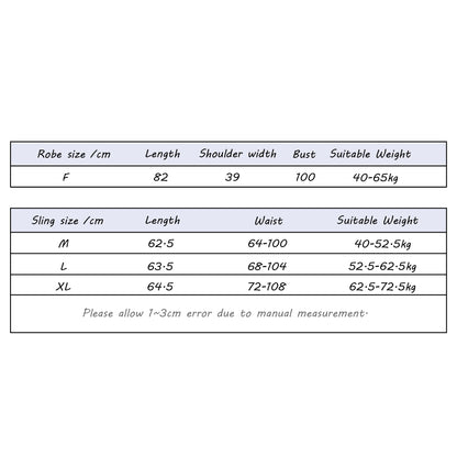 Grey Babydoll Satin Nighty with Robe nightgown Set