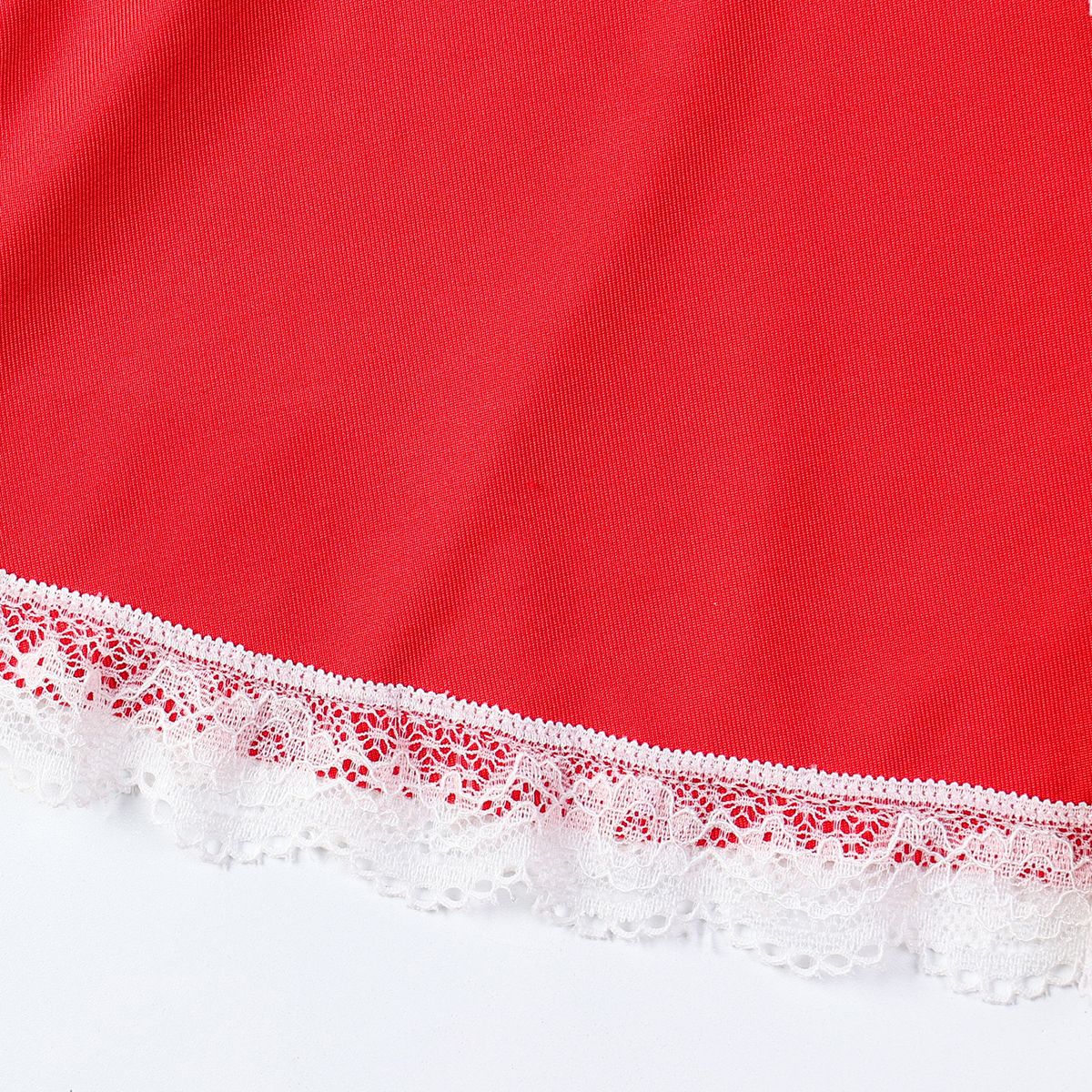 Red maid costume lingerie set