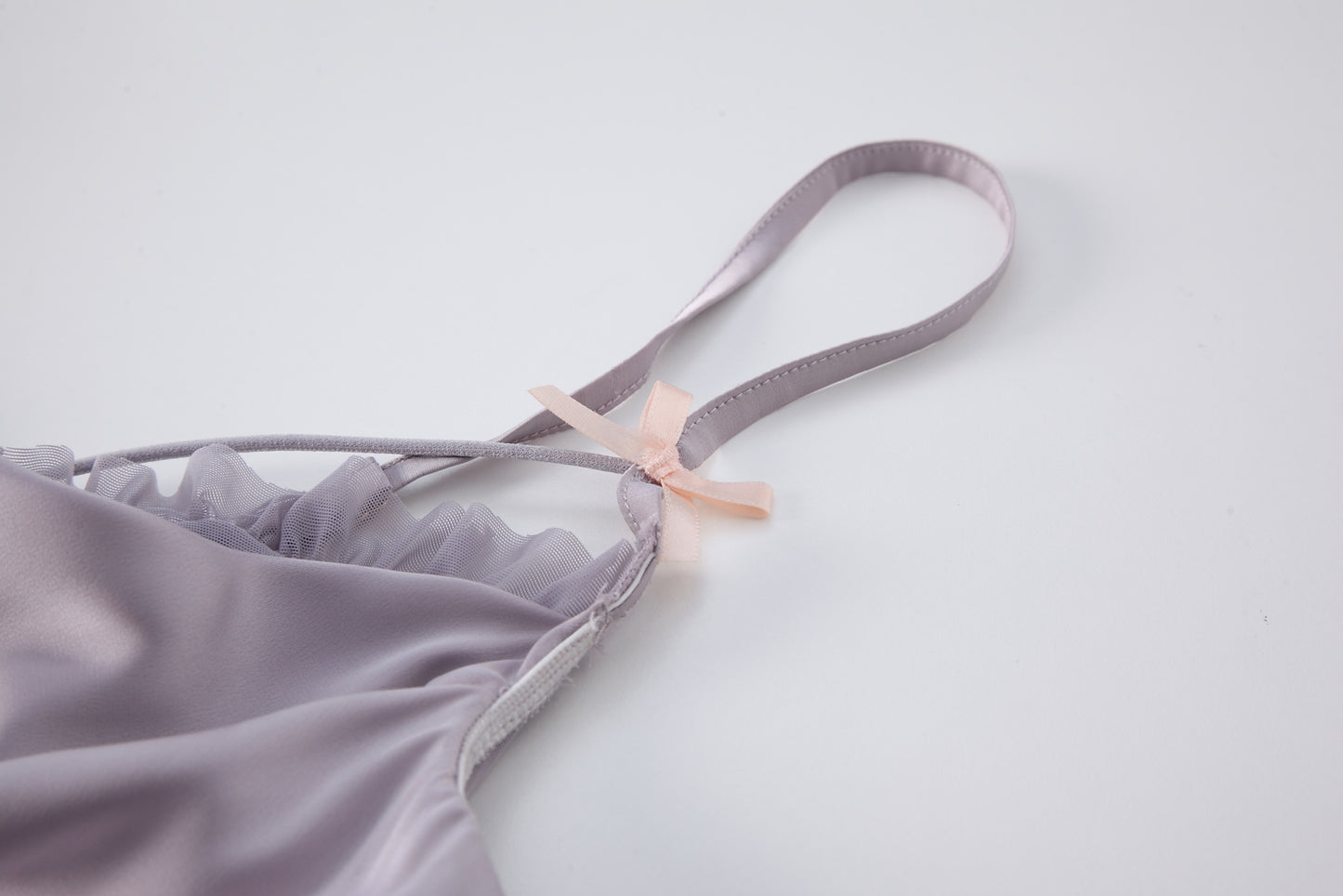 Elegant Silk Nightgown with Lace Trim - Women's Luxury Sleepwear