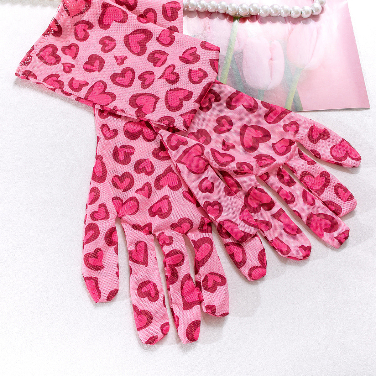 Five-piece lingerie set with harness details