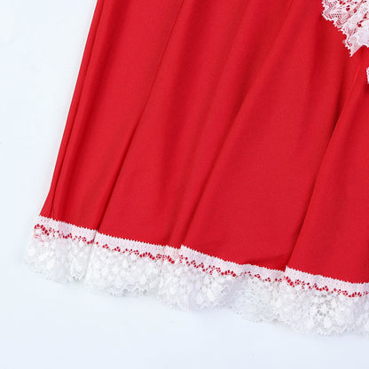 Lace maid lingerie for cosplay roleplay