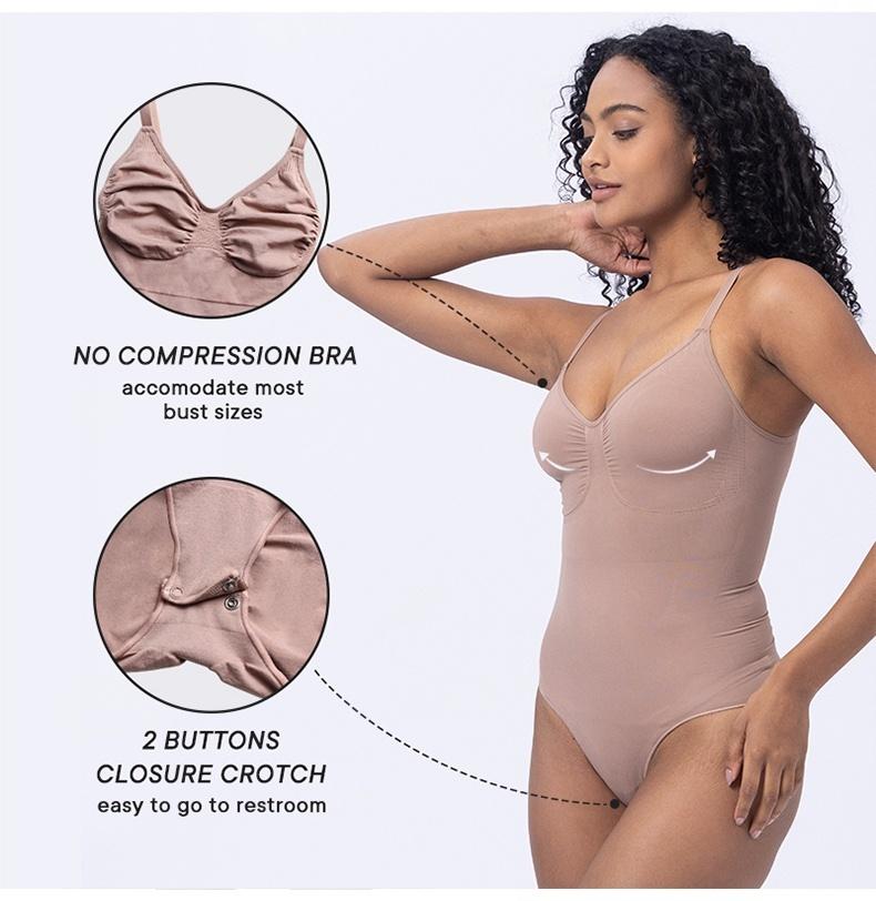 Smooth Curve Body Shaper Bodysuit | Tummy Control, Waist Cinching & Butt Lifting