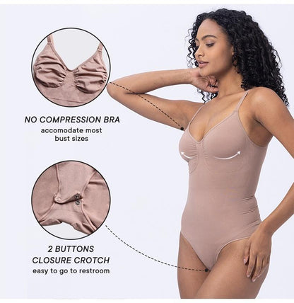 Smooth Curve Body Shaper Bodysuit | Tummy Control, Waist Cinching & Butt Lifting