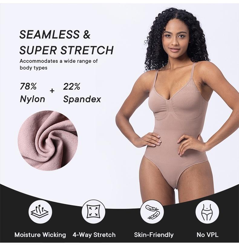 Smooth Curve Body Shaper Bodysuit | Tummy Control, Waist Cinching & Butt Lifting