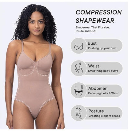 Smooth Curve Body Shaper Bodysuit | Tummy Control, Waist Cinching & Butt Lifting