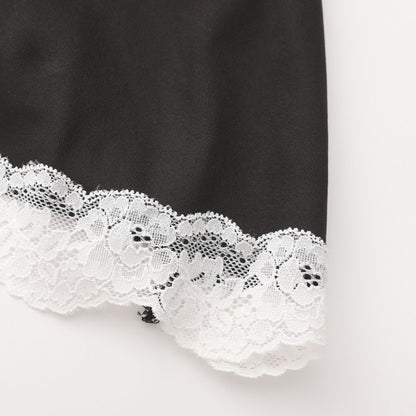 Maid cosplay costume dress in bow