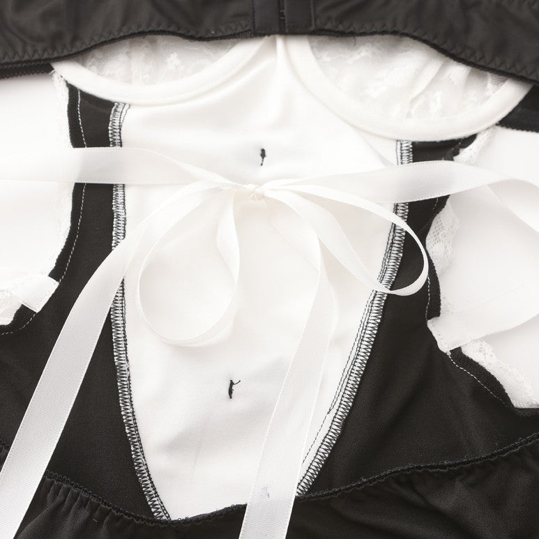 Lace maid cosplay costume dress